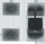 Figure 6. CEM3 board material B with lead-free, SAC alloy, solder paste 3